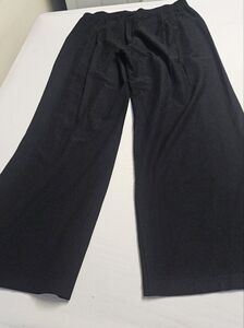 EILEEN FISHER -Pants Women's M Black Wide-Leg Dress Pants.